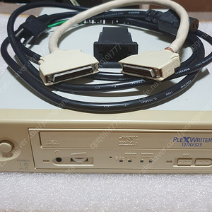 플렉스터 외장 스카시 SCSI CDROM 시디롬 라이터기