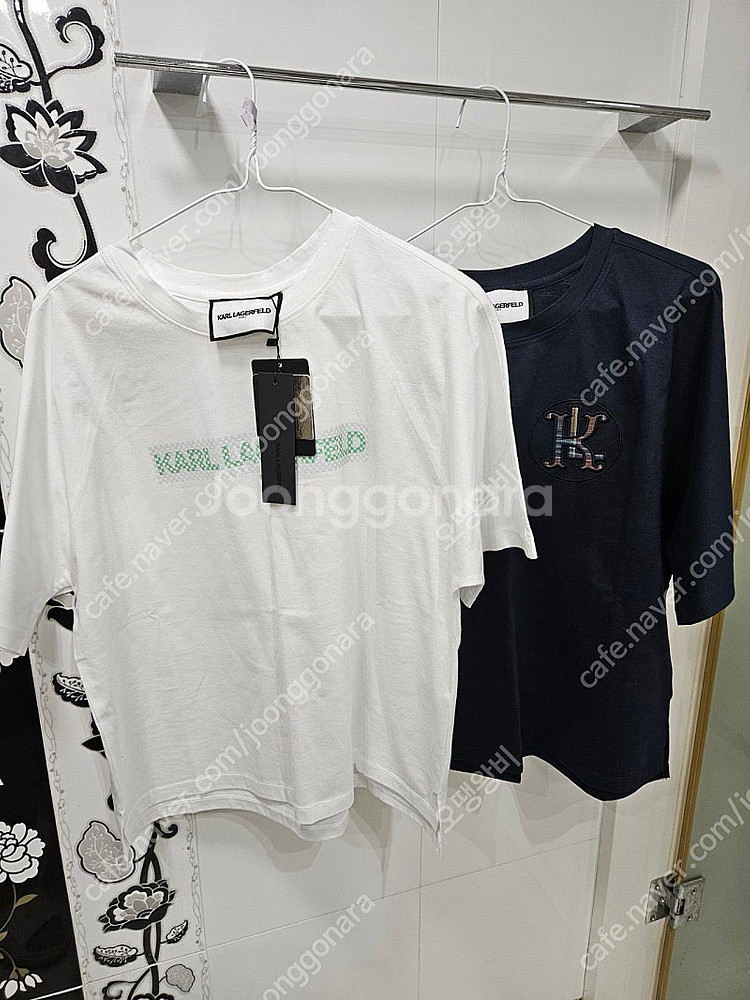 칼라거펠트 티블라우스 55사쥬 새거 택째 2장 가격--2
