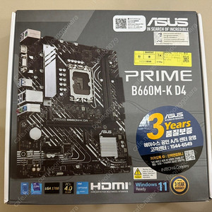 asus prime b660m k D4