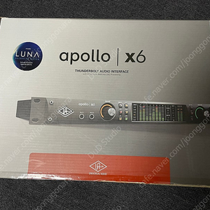 UAD Apollo X6 아폴로 x6 HE 오디오 인터페이스 판매합니다. 헤리티지에디션 + 플러그인 (총 40개)