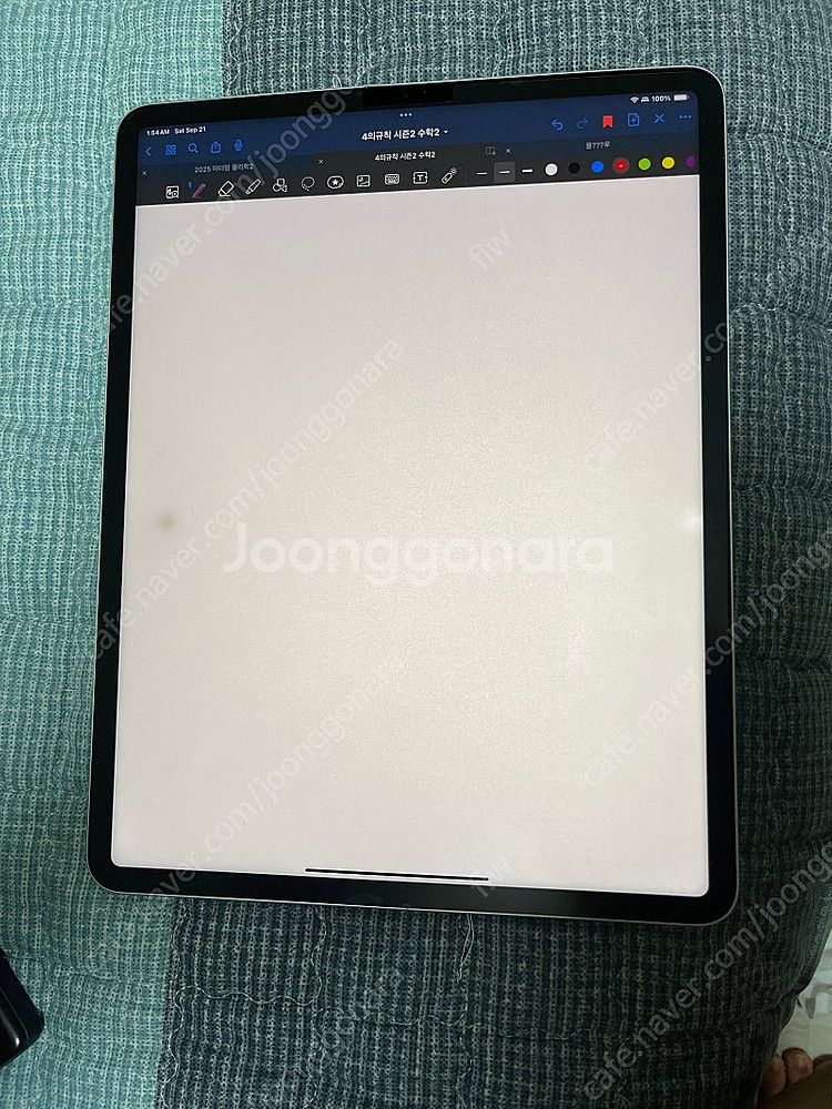 애플 아이패드 프로 12.9 5세대 M1, 애플펜슬 2...--4