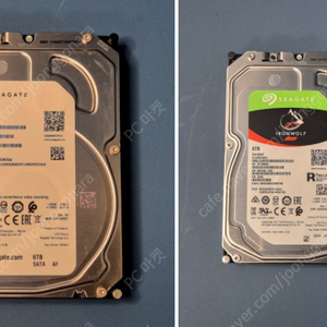 [판매] 시게이트 스카이호크. 아이언울프 HDD SATA 6TB 판매