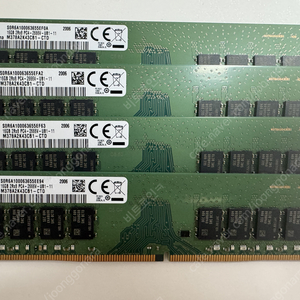 삼성 DDR4 16g 4개 일괄판매합니다.