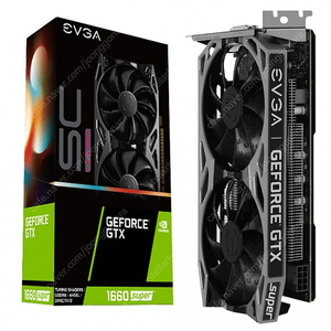 EVGA 지포스 GTX 1660 SUPER SC ULTRA GAMING D6 6GB