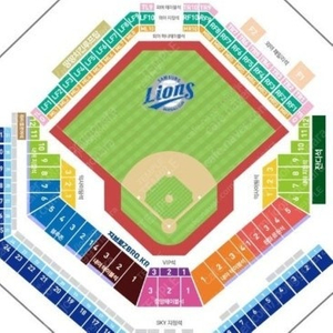 9/22(일) 삼성 vs 키움 3루 스카이하단 단석(통로)