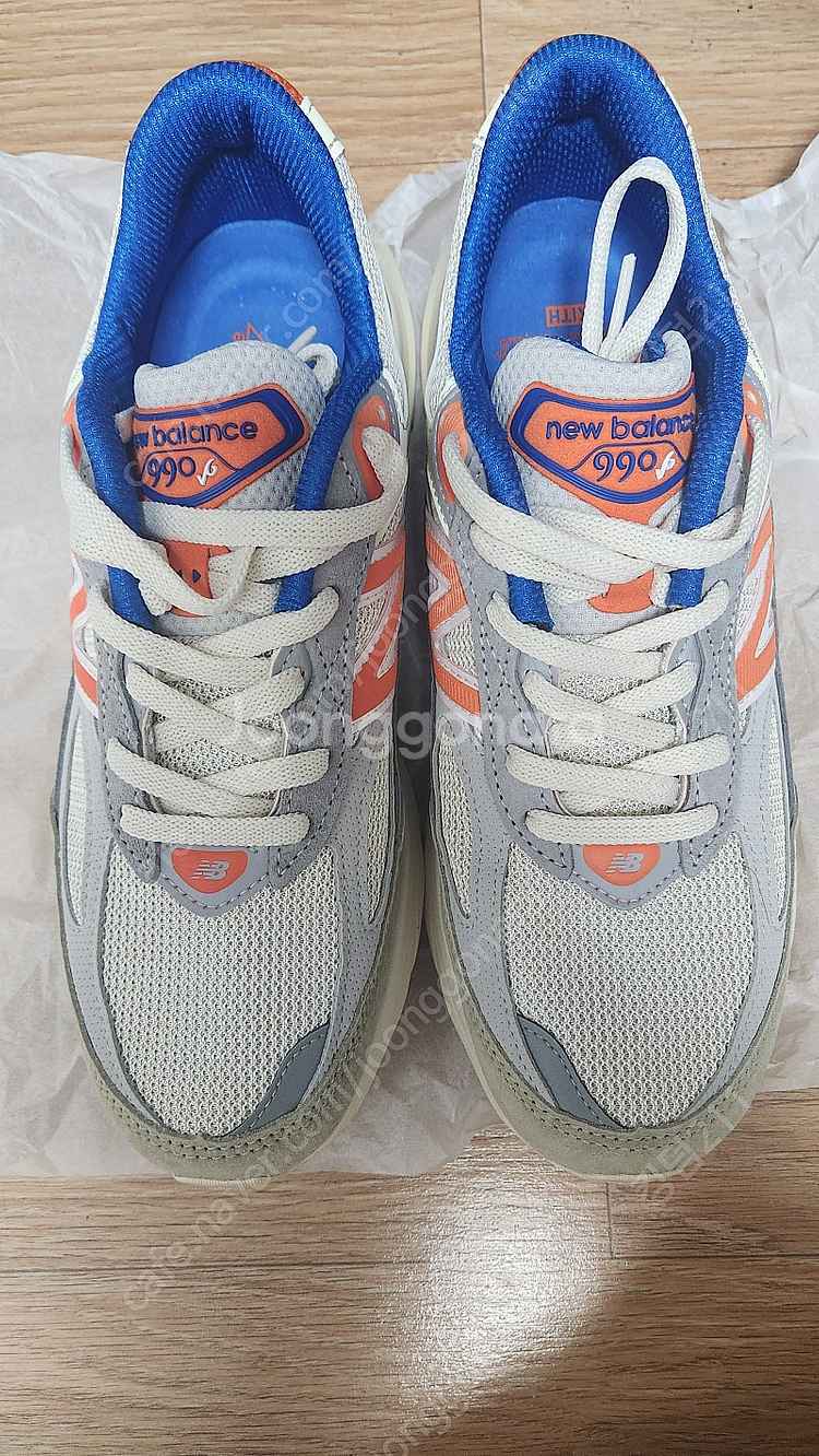 뉴발란스 990V6 KITH 콜라보 255사이즈--3