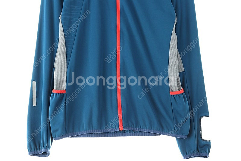 W(XL) 퓨마 집업져지 트랙탑 네이비 후드 올드스쿨--3