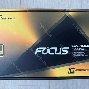 시소닉 FOCUS GOLD GX-1000 화이트 풀모듈러 V2 팝니다