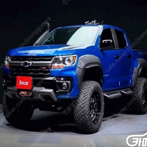 [쉐보레]리얼 뉴 콜로라도 3.6 Z71-X 4WD | 2021 | 22,048km년식 | 파란색 | 수원 | 4,599만원