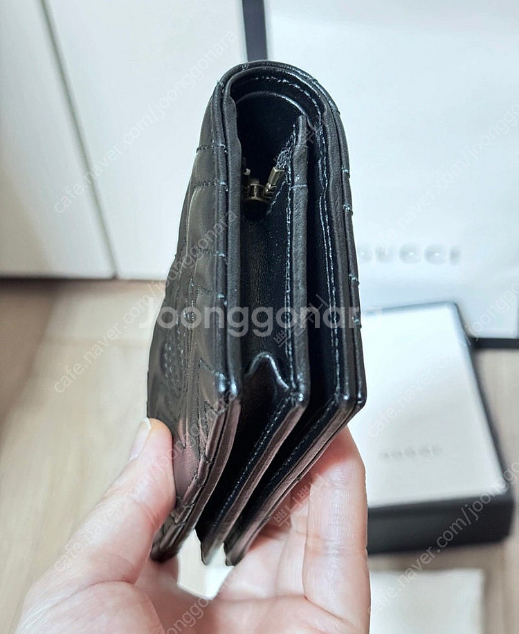 구찌 마몬트 마틀라세 카드지갑--3