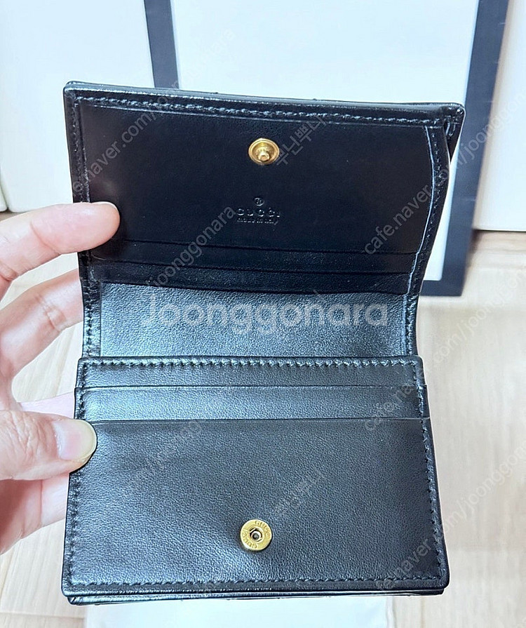 구찌 마몬트 마틀라세 카드지갑--5