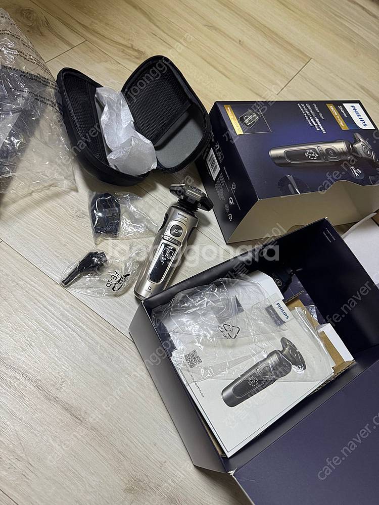 필립스SKinlQ9000프레스티지 sp9873/15면도...--0