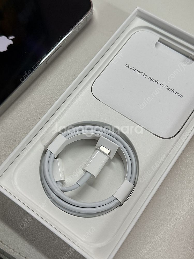 아이폰14 프로 256GB 화이트 풀박--4