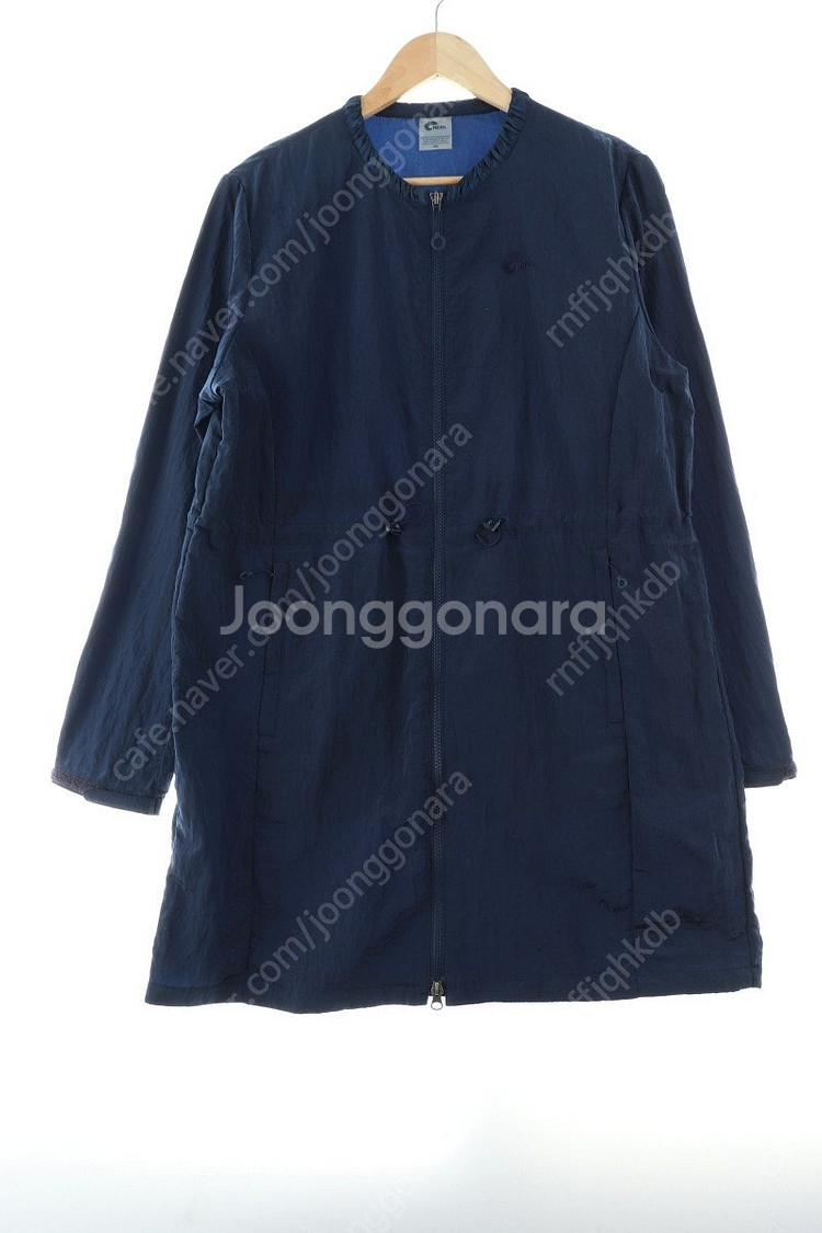 W(XL) 네파 집업 바람막이 점퍼자켓 네이비 나일론 ...--0
