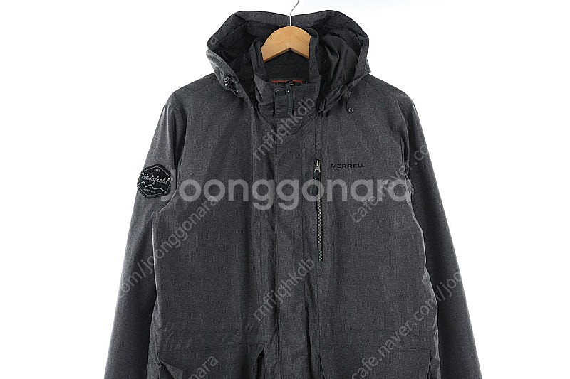 (M) 머렐 집업 바람막이 점퍼자켓 그레이 폴리 올드스...--1