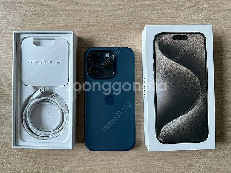 아이폰15프로 블루티타늄 256gb (iPhone 15...--0