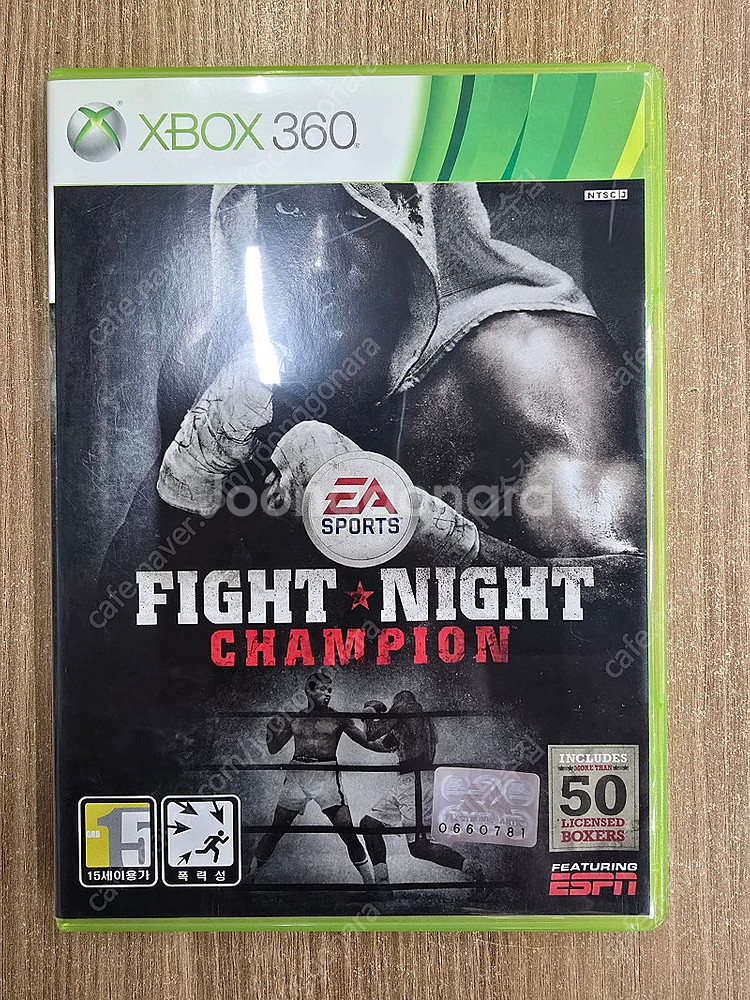 # XBOX360 "파이트 나이트 챔피언" 판매합니다.--0