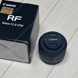 캐논 렌즈 RF 16mm F2.8 STM 단렌즈