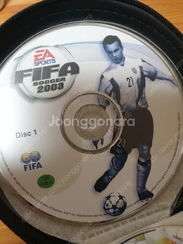 피파 2003(FIFA 2003) 1cd 팝니다--0