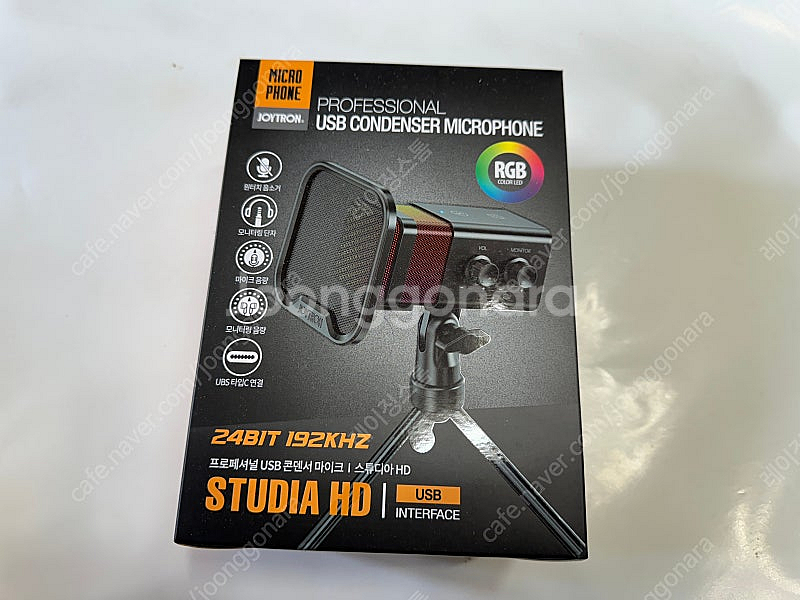 조이트론 ASMR마이크 스튜디아 HD 유튜브마이크 USB 마이크--0