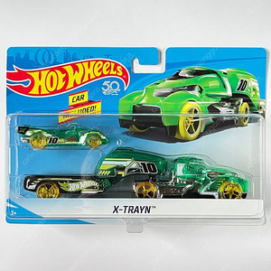 핫휠 엑스 트레인 하이 테크 미사일 트레일러 슈퍼 릭 HOT WHEELS SUPER RIGS X-TRAYN