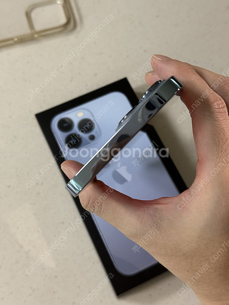 아이폰13 프로맥스 128GB 시에라블루 SSS급 판매...--2
