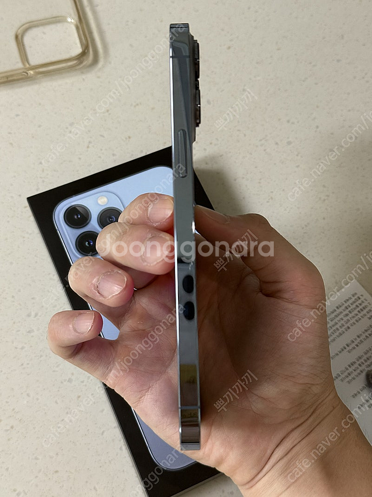 아이폰13 프로맥스 128GB 시에라블루 SSS급 판매...--3