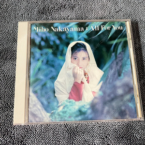 [중고음반/CD] J-POP 나카야마 미호 Miho Nakayama - All For You