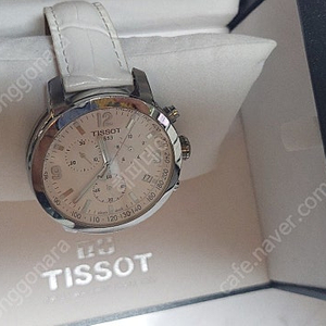 티쏘 TISSOT PRC200 화이트 상태좋은 풀박스+추가밴드(미사용메탈밴드포함)