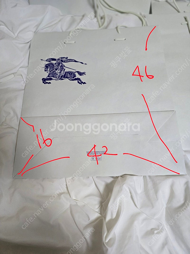 명품박스상자 쇼핑백 버버리 디올--3