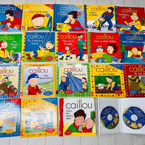 까이유 퍼스트 리더스 영어책 18권,cd2장 Caillou first readers