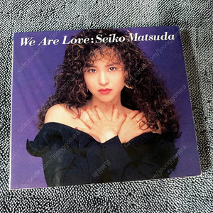 [중고음반/CD] J-POP 마츠다 세이코 Seiko Matsuda - We Are Love