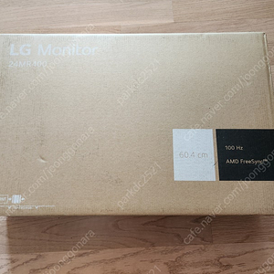 LG 24인치 모니터 24MR400 개봉만 해본 신동품(박스포장 그대로)