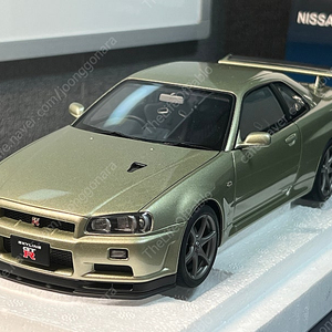 1:18 오토아트 닛산 GT-R (R34) & CM 현대 쏘나타 센슈어스 판매