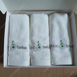 밤부베베 세면타올 3매 새상품 bamboo bebe