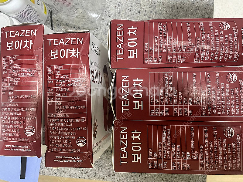 티젠 보이차 분말 스틱 미개봉 새상품--2