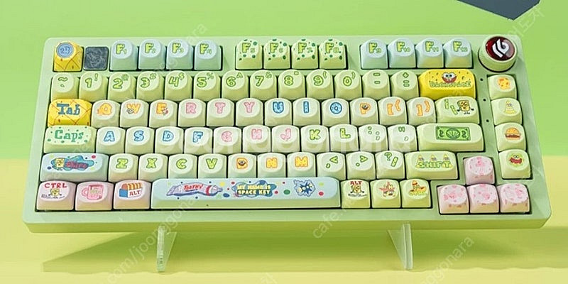 스폰지밥 뚱이 네모바지 네모 바지 키캡 동글 동글동글 ...--0