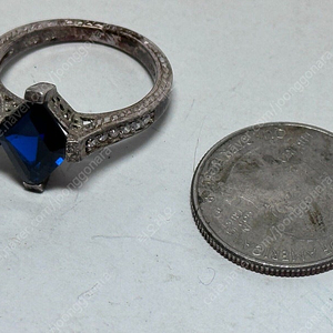 vintage blue stone silver ring (11)