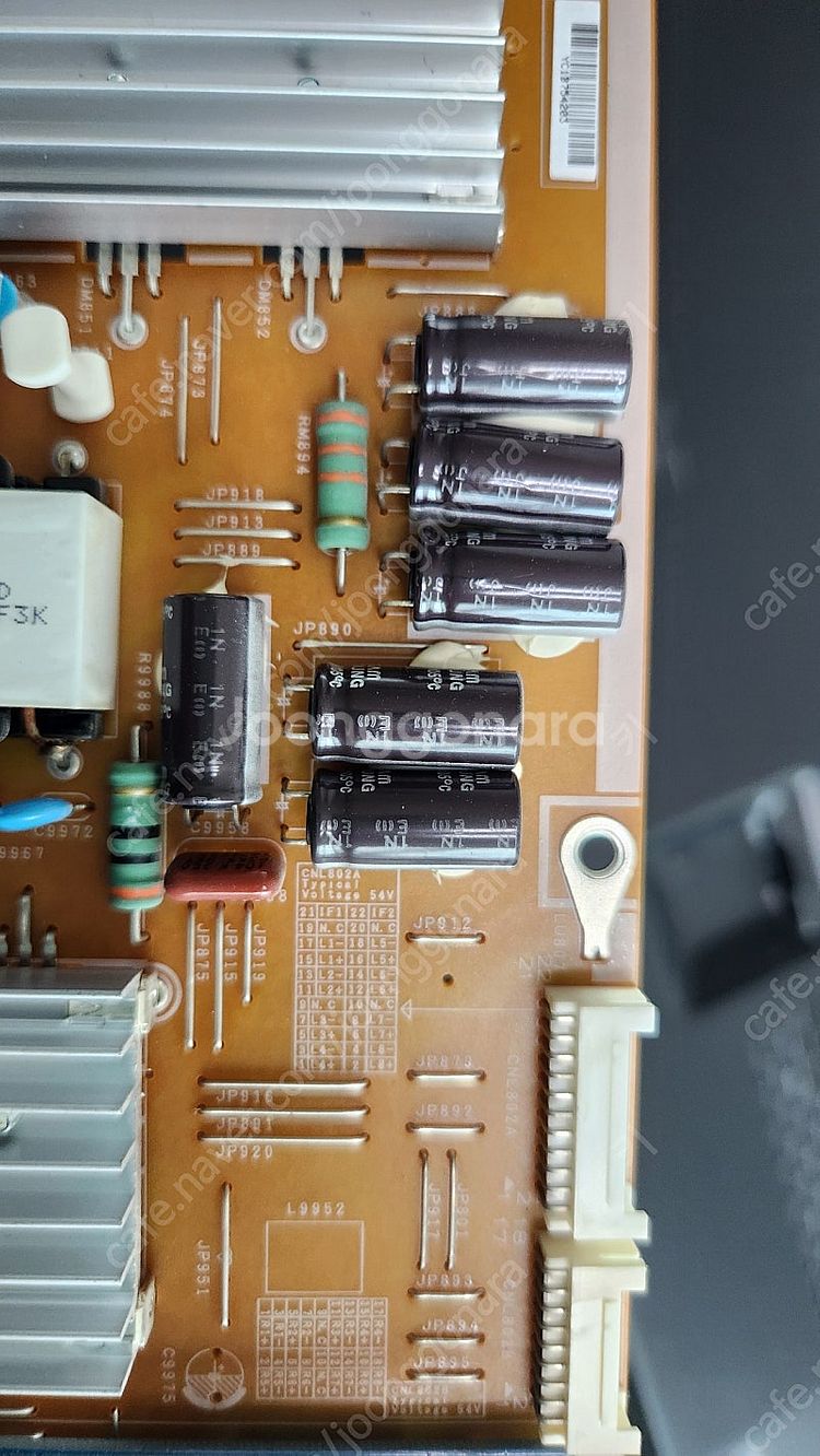 삼성 60인치 티비 UN60D8000YF 파워보드팝니다--2