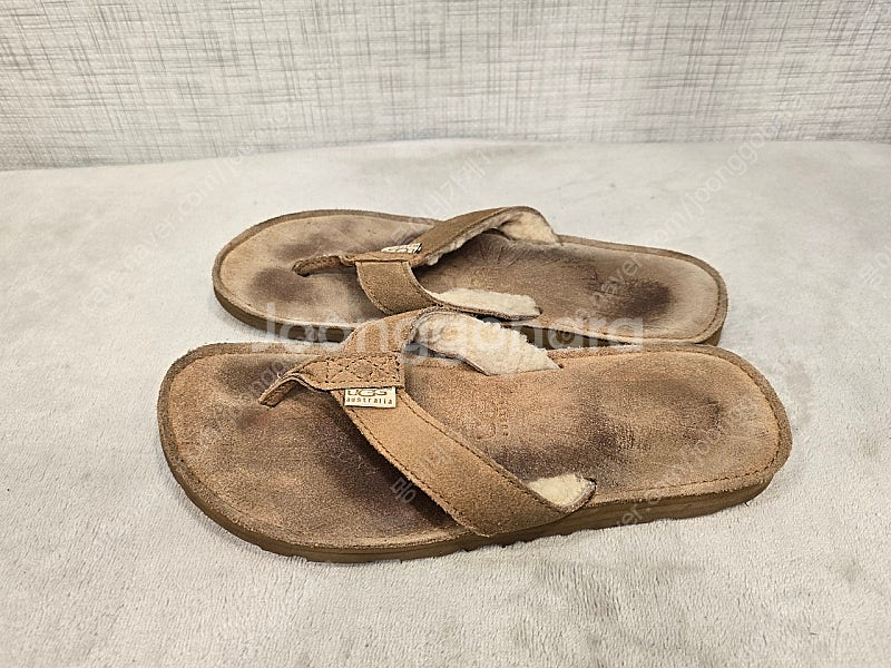 UGG 어그 양털 쪼리 슬리퍼 250--1