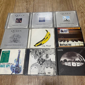 중고CD - Queen, Velvet Underground, Ben folds five, Boo Radleys, Beatles, Oasis