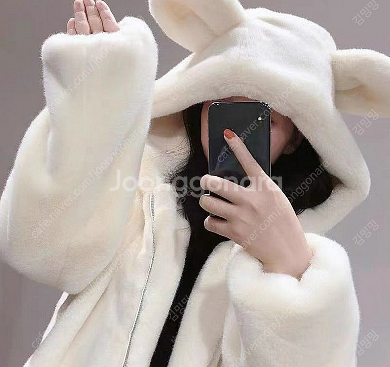 베이비테디 보들보들 퍼점퍼(화이트)--0
