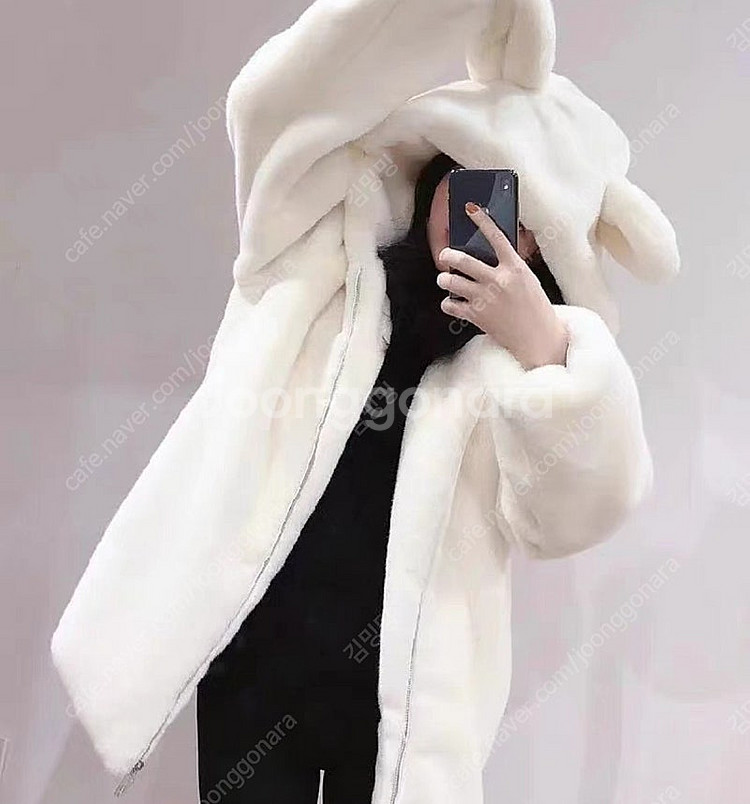 베이비테디 보들보들 퍼점퍼(화이트)--1