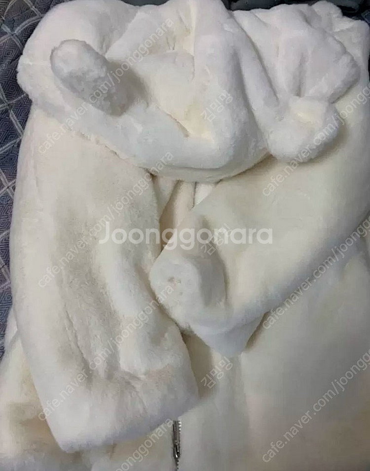 베이비테디 보들보들 퍼점퍼(화이트)--4