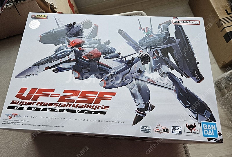 미개봉 마크로스 DX 초합금 VF-25F 슈퍼메사이아 ...--0