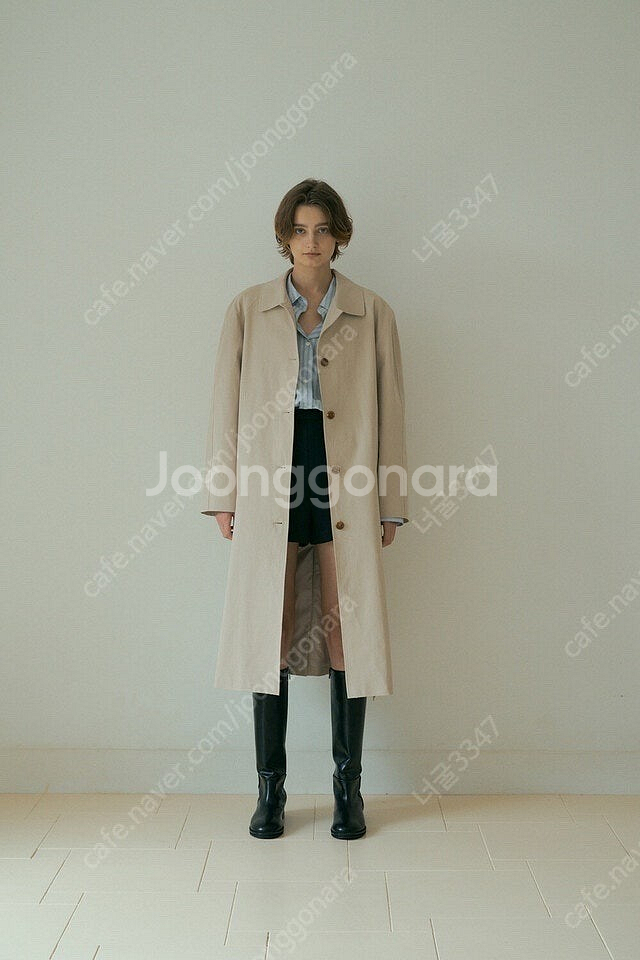 타낫 싱글트렌치코트--1