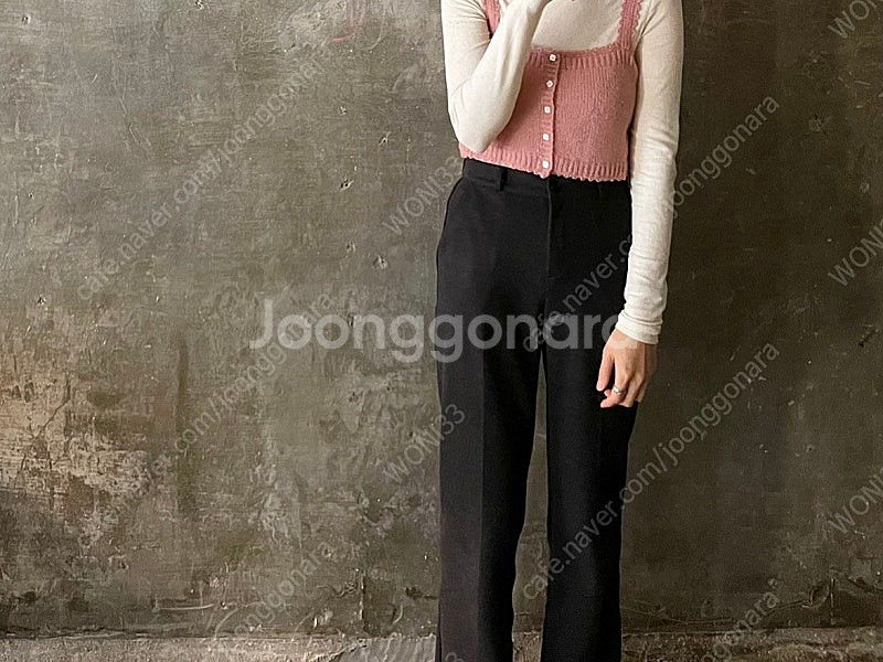 Via bonny short vest(비아플레인 뷔스티에)--1