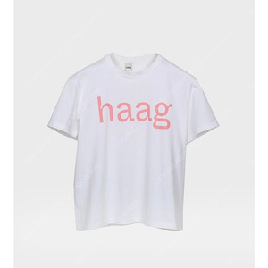 헤이그 haag 티셔츠 a birthday t shirt 핑크