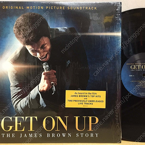 LP ; OST - get on up ; the james brown story 제임스 브라운 영화 사운드트랙 엘피 음반