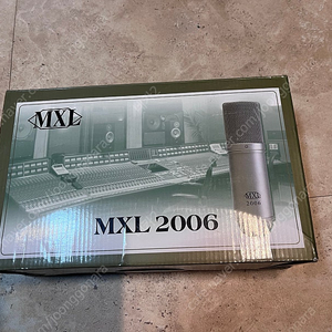 보컬용 콘덴서 마이크 mxl2006 팝니다